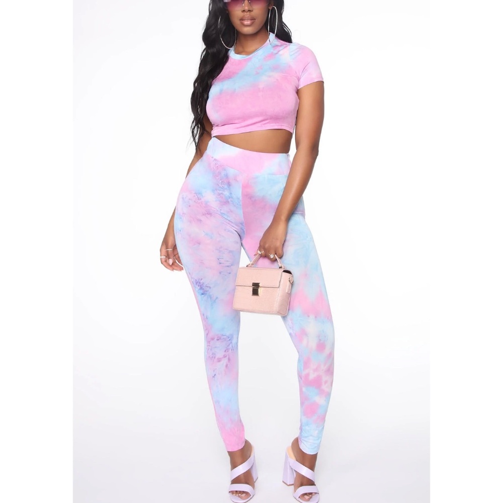 Far Out Pant Set - Blue/Combo